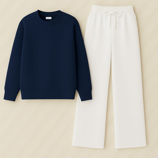 Sweatshirt With White Flapper