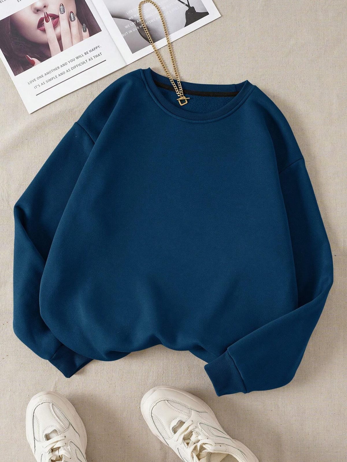 Beige Sweatshirt
