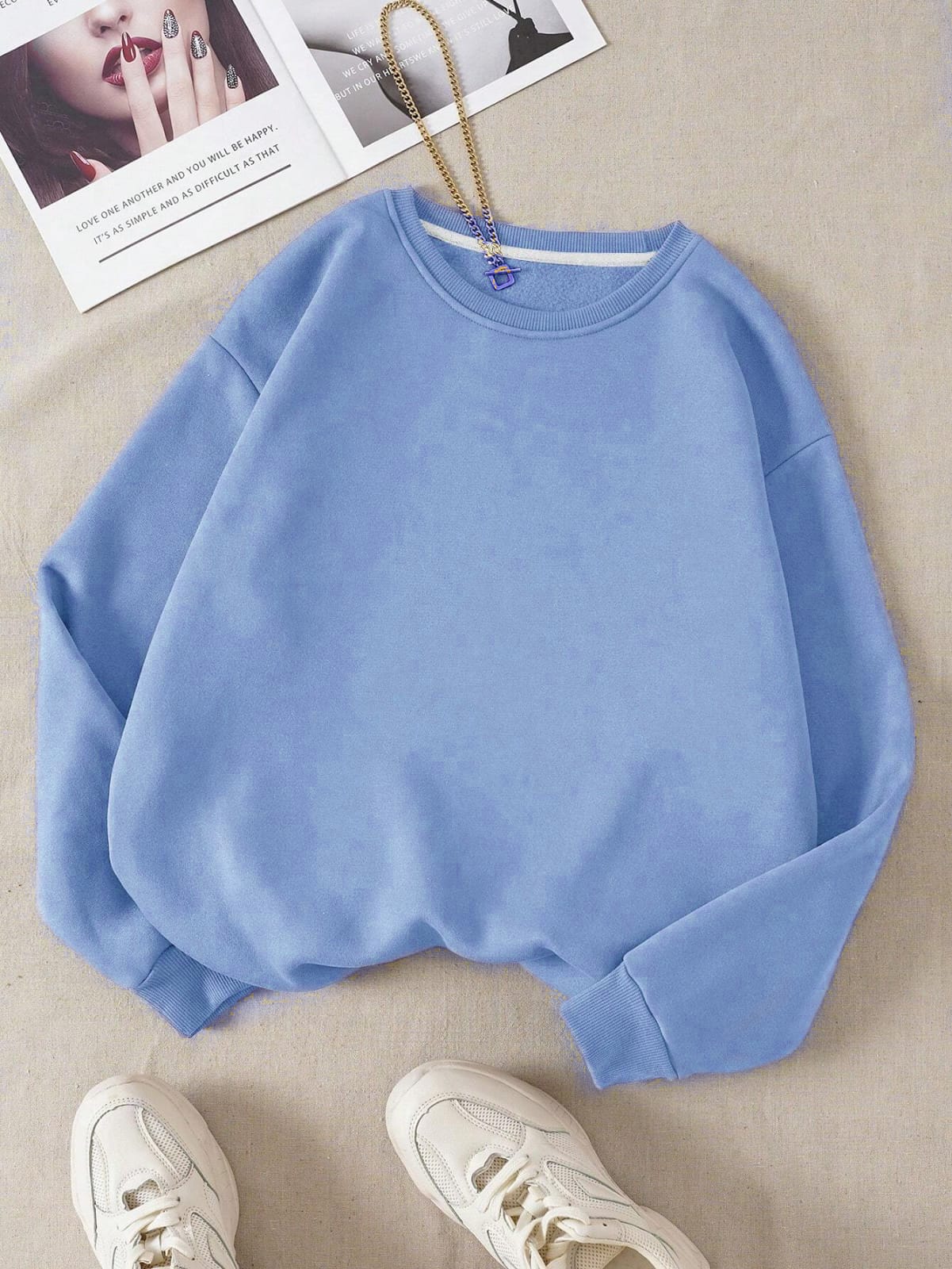 Beige Sweatshirt