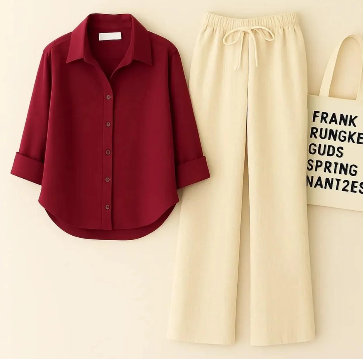 Button down & Flapper trouser