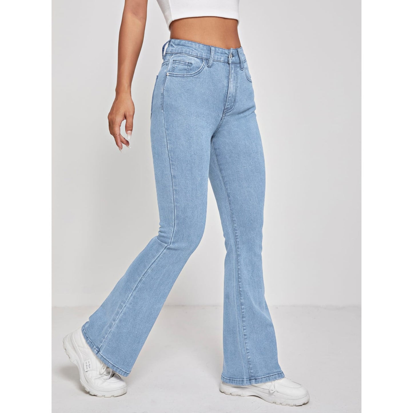 Bell Bottom light Blue Jeans