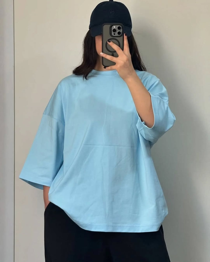 DROPPED SHOULDER TEE