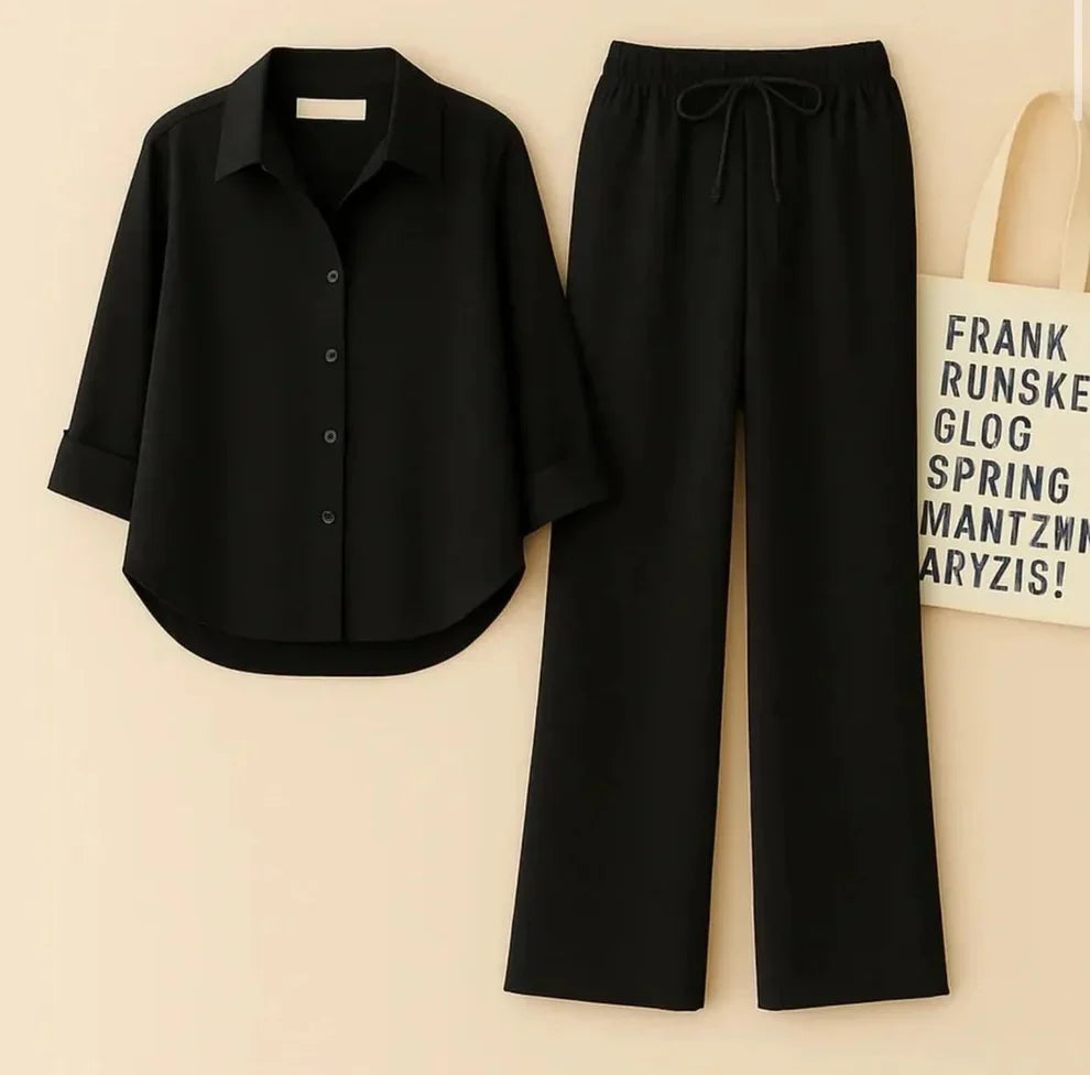Button Down & Flapper Trouser
