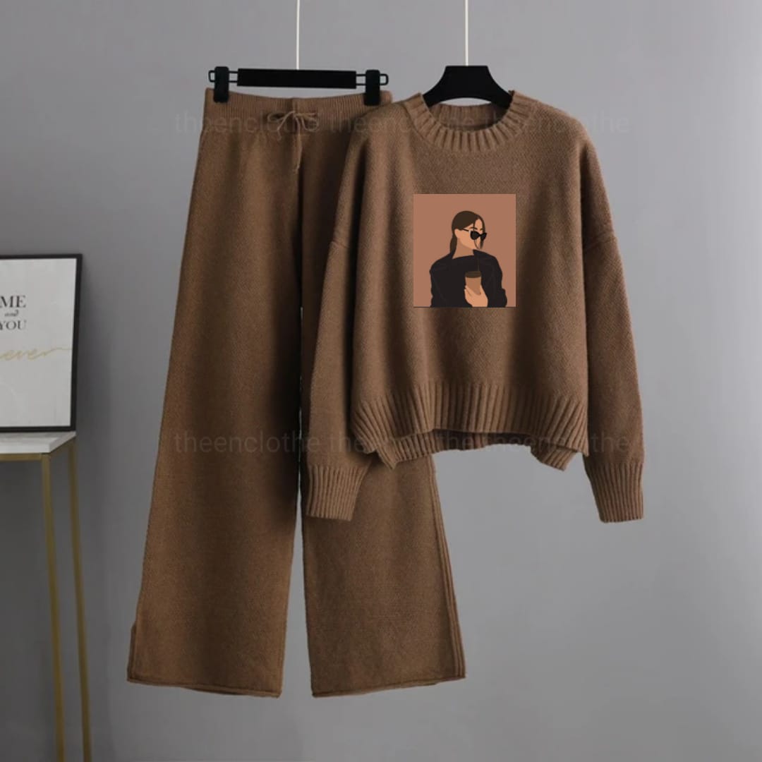 Sweatshirts with Flapper Trousers