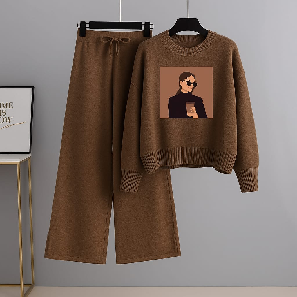 Printed Sweatshirts with Flapper