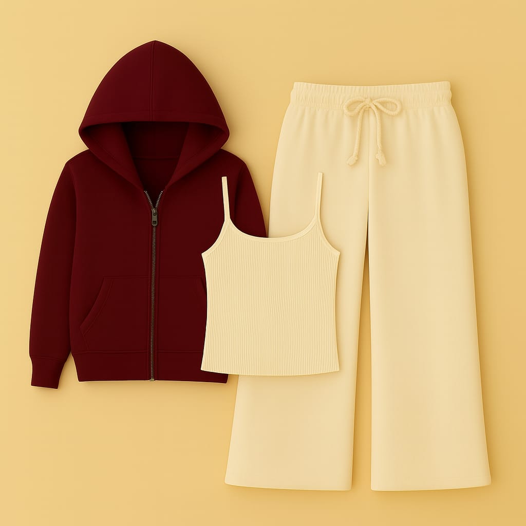 Zipper With Highneck & Flapper