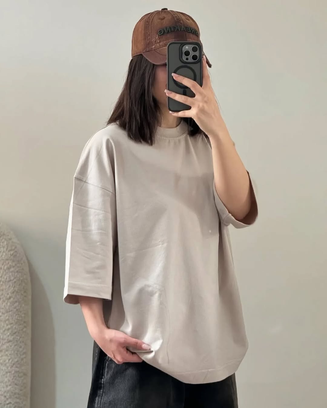 DROPPED SHOULDER TEE