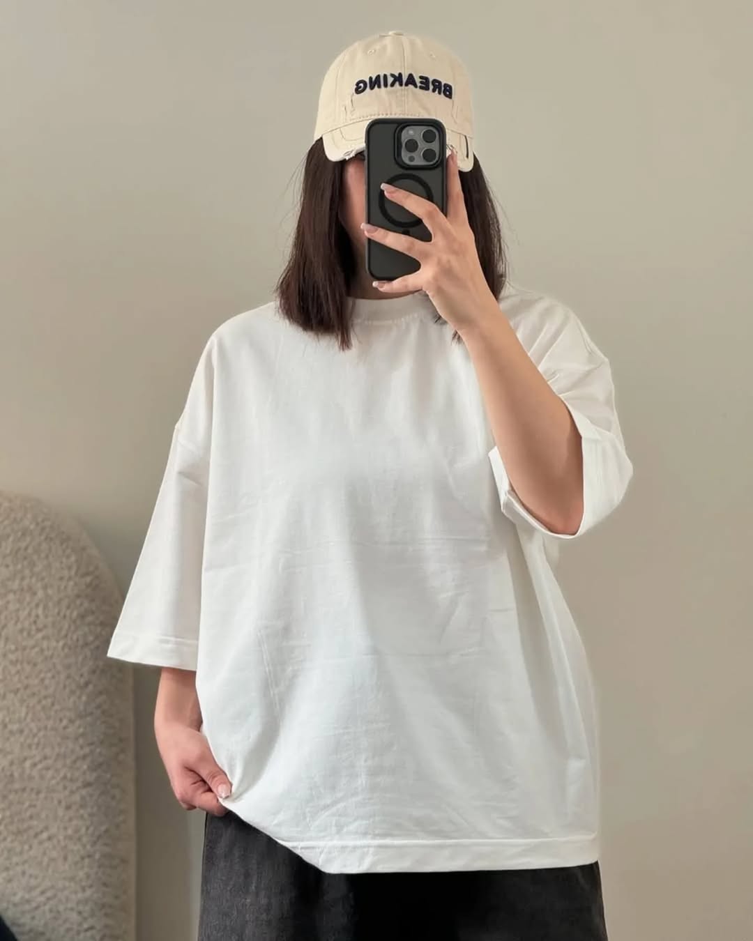 DROPPED SHOULDER TEE