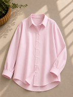 Pink Lining Button Down Shirt