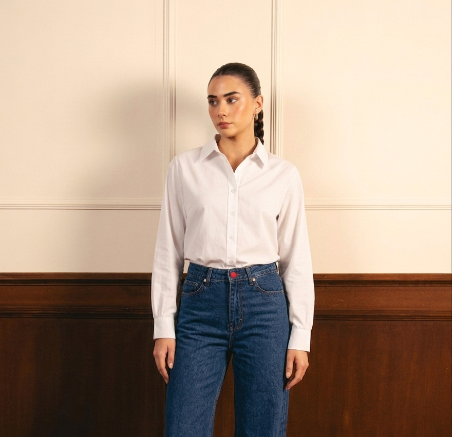 White Button Down Shirt