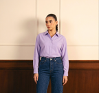 Lilac Button Down Shirt
