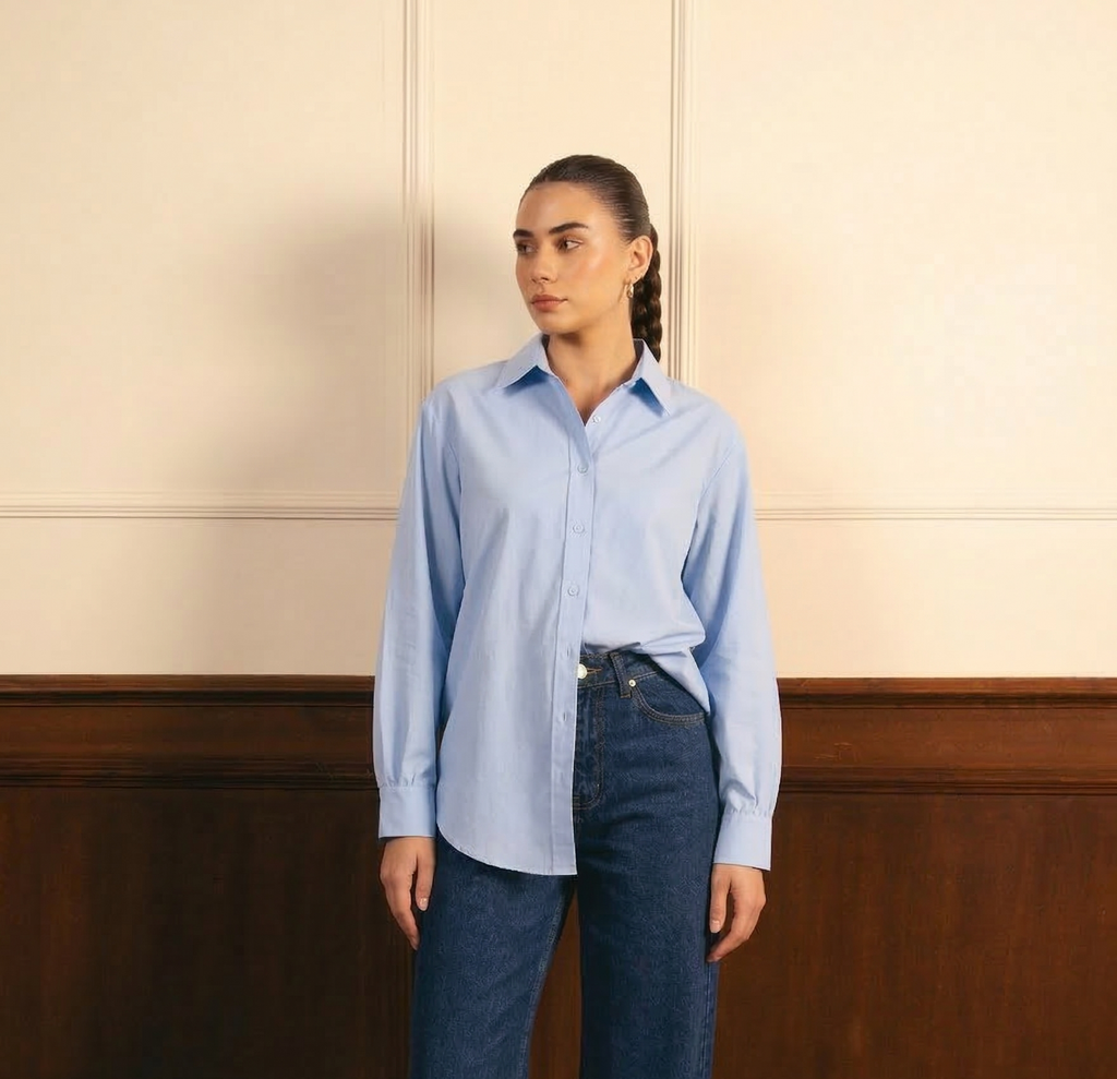 Sky Blue Button Down Shirt