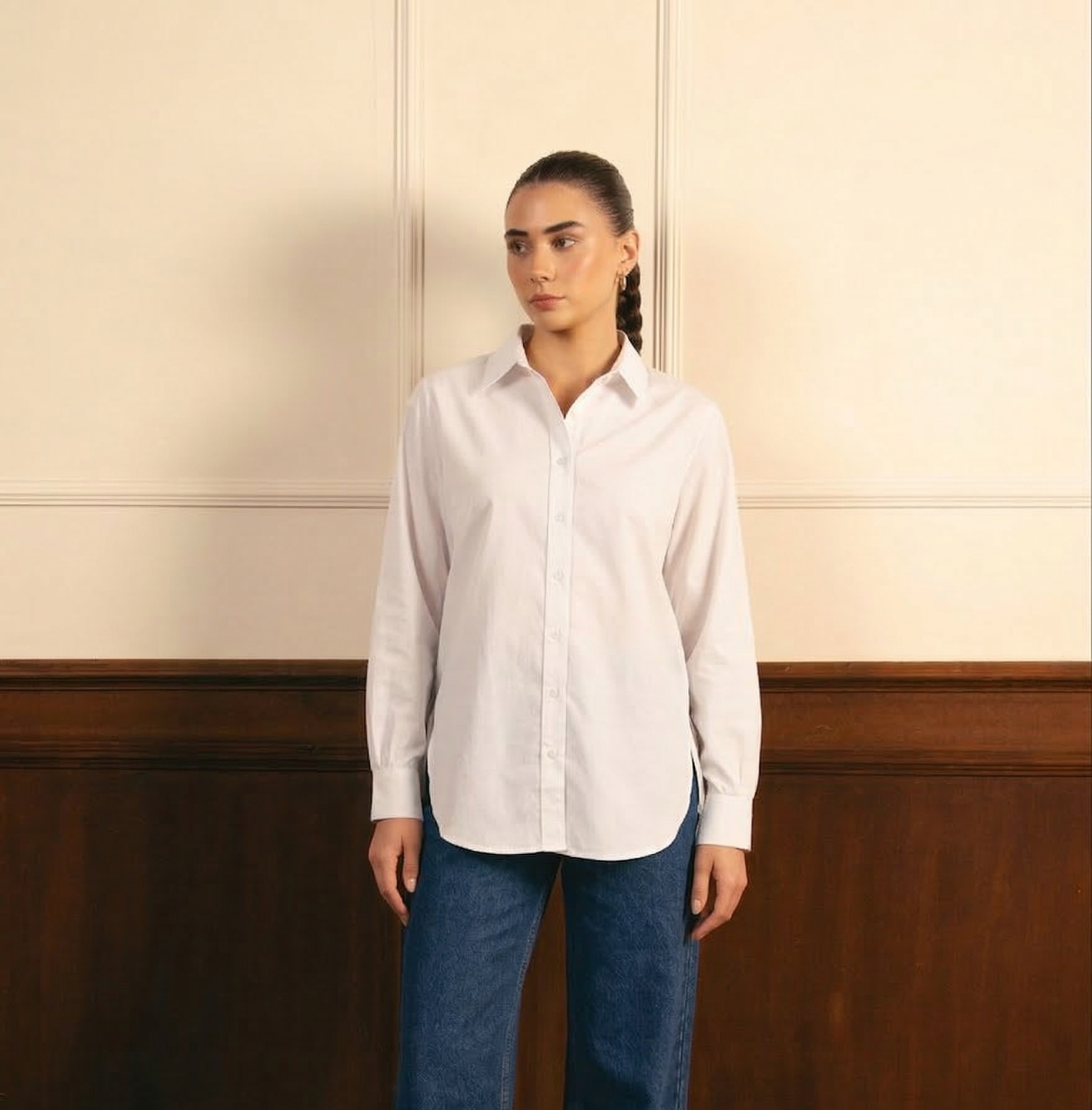 White Button Down Shirt