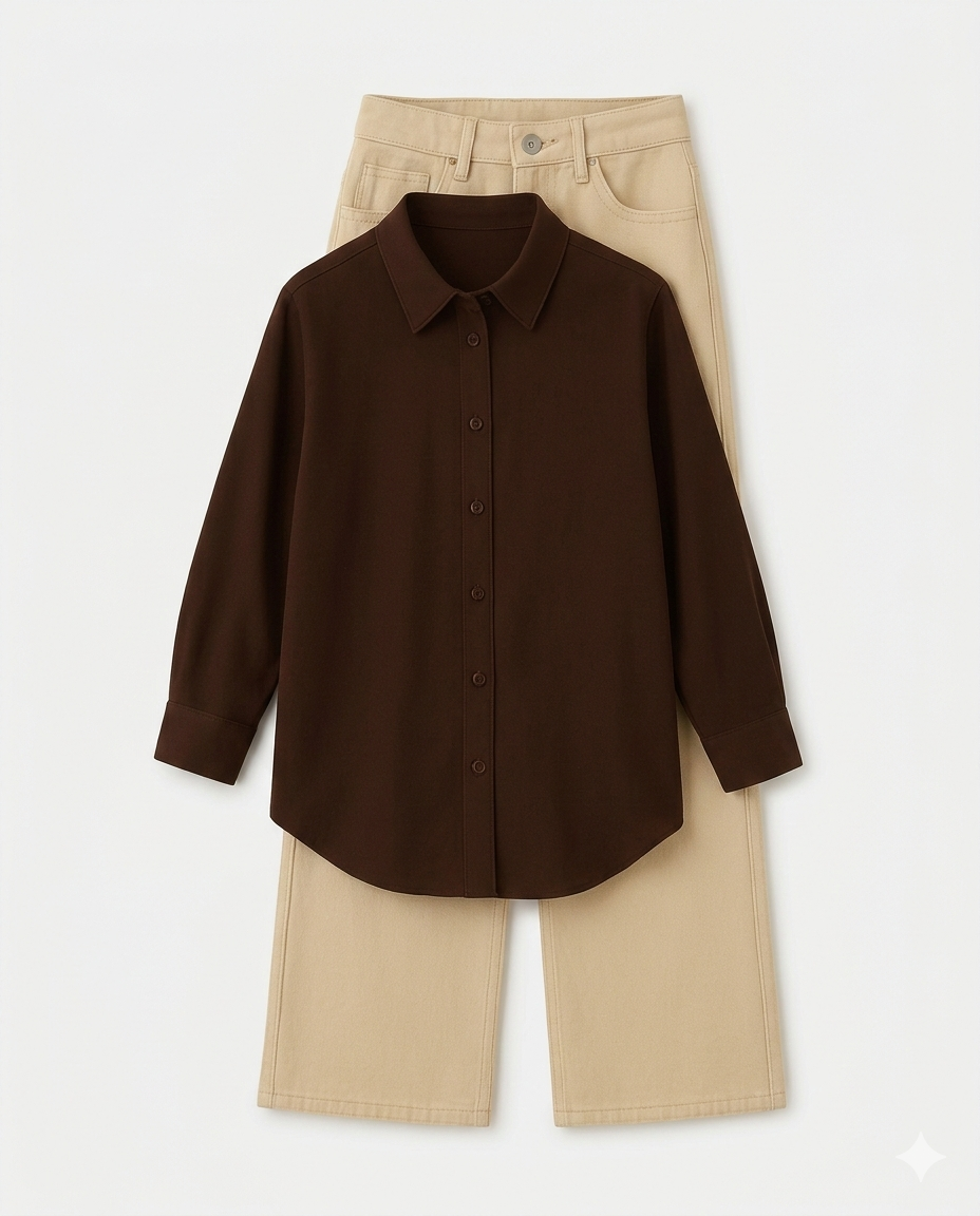 Button down & Flapper trouser