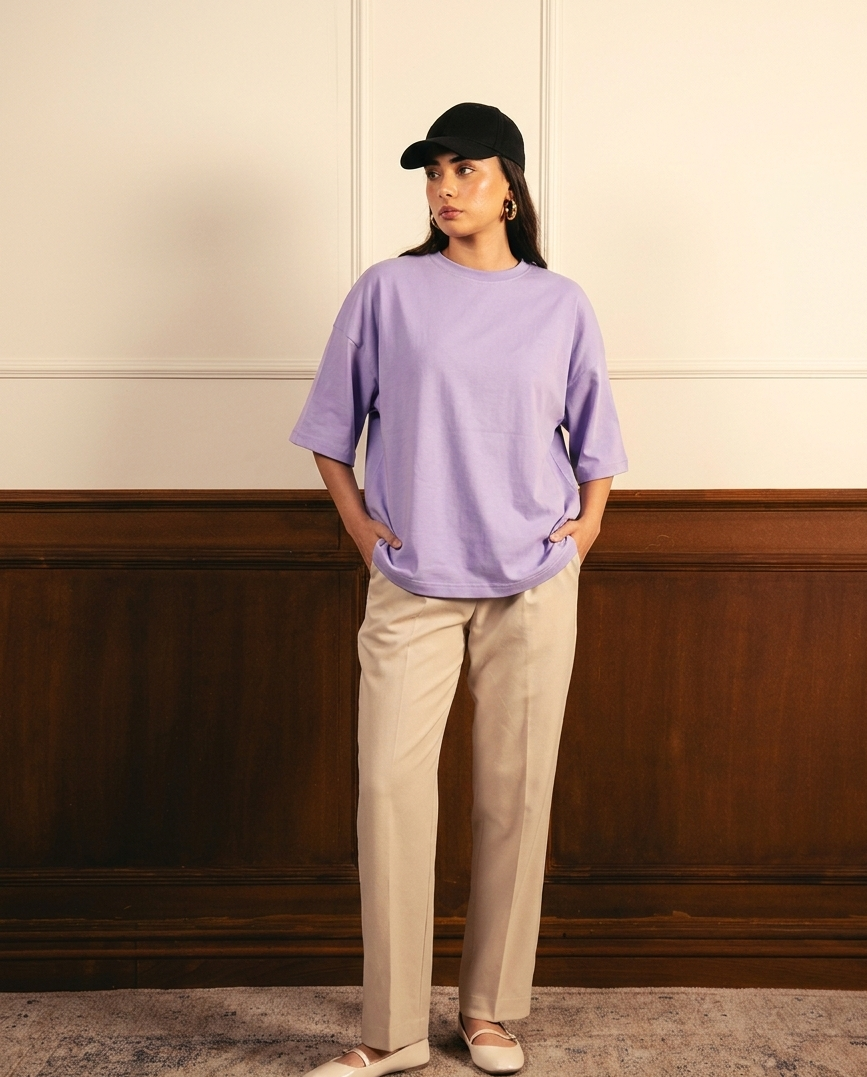 DROPPED SHOULDER TEE