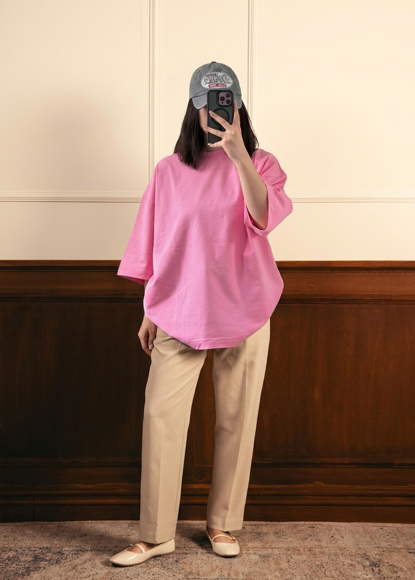 DROPPED SHOULDER TEE