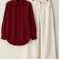 Button Down Shirt WITH Wide Leg Jeans
