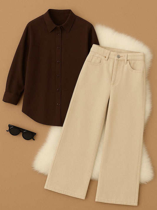 Button down & Flapper trouser