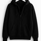 basic Zipper Hoodie