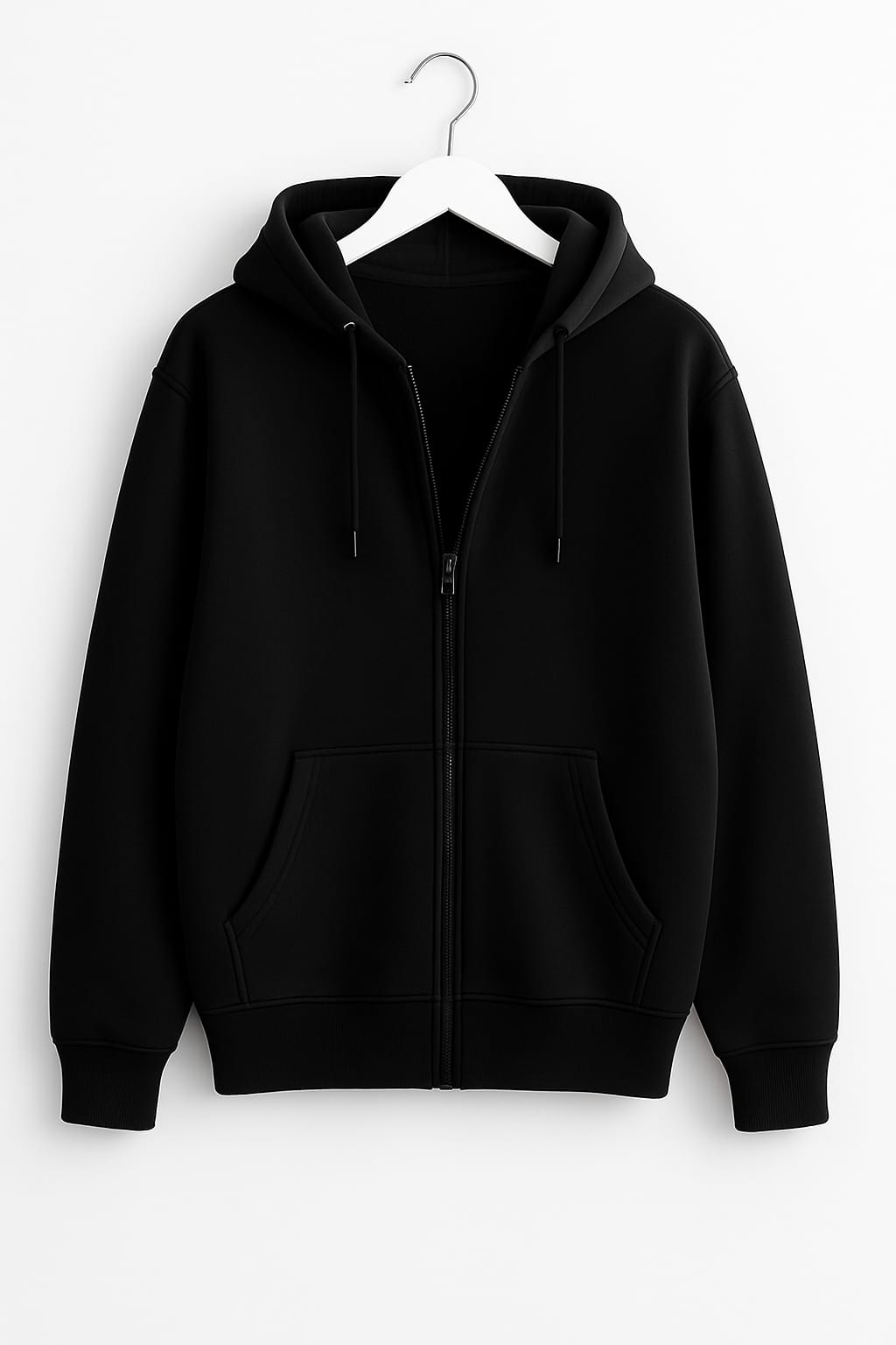 basic Zipper Hoodie