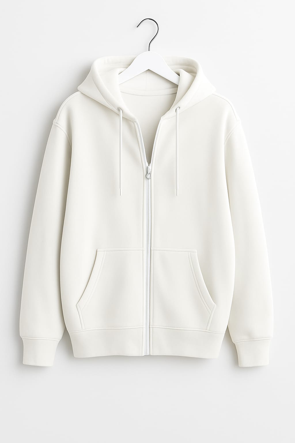 basic Zipper Hoodie