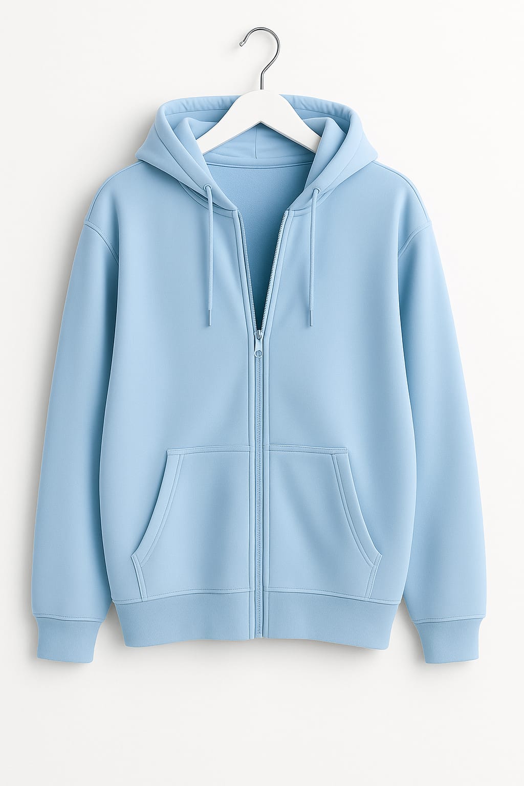 basic Zipper Hoodie