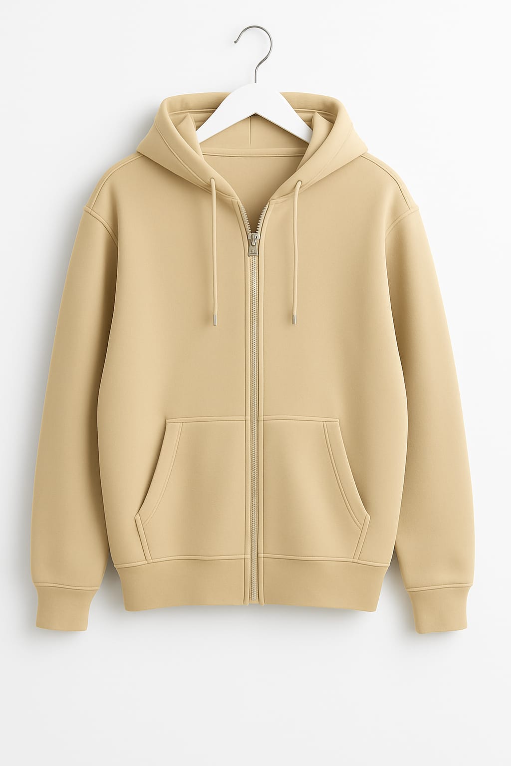 basic Zipper Hoodie