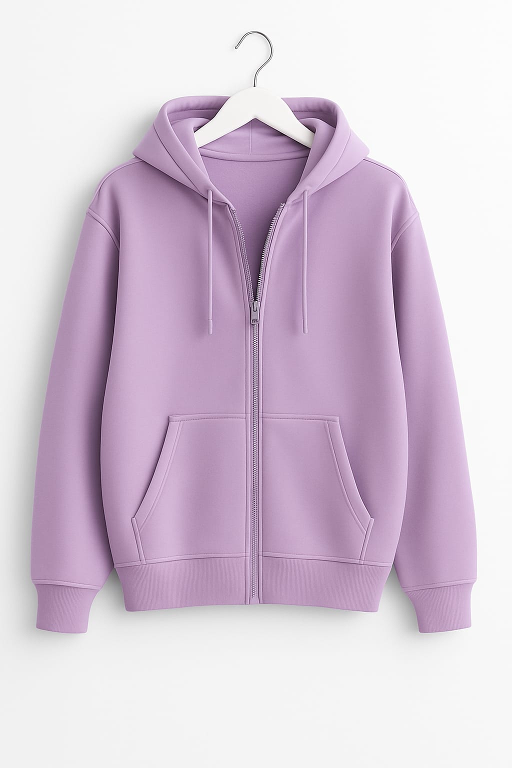 basic Zipper Hoodie