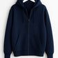 basic Zipper Hoodie
