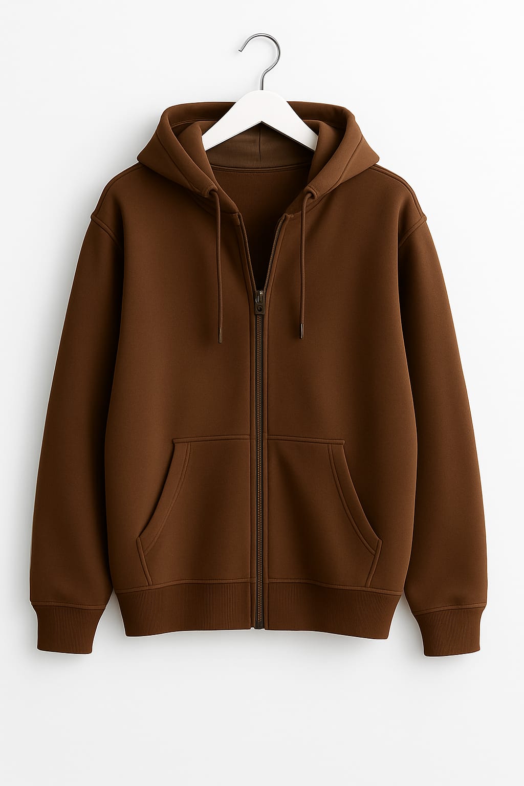 basic Zipper Hoodie