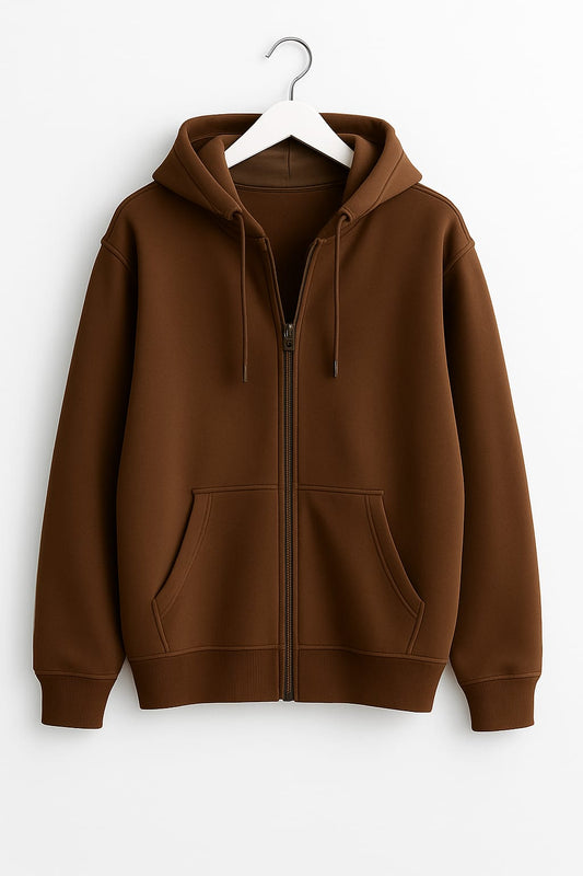 basic Zipper Hoodie