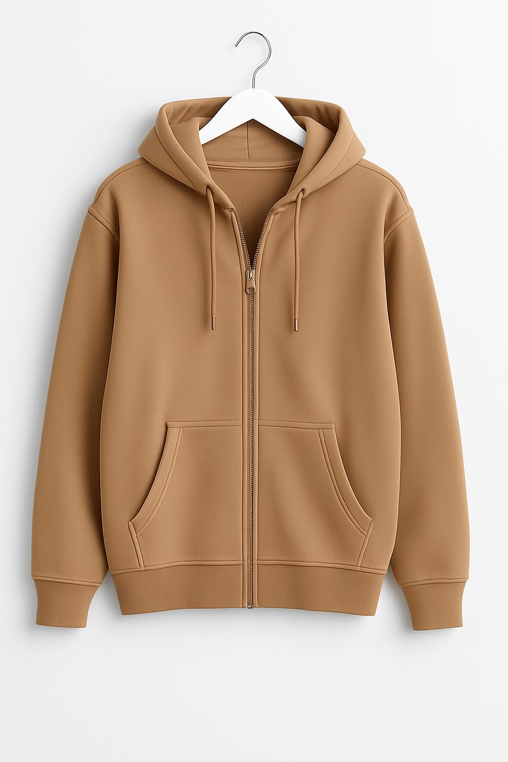 basic Zipper Hoodie