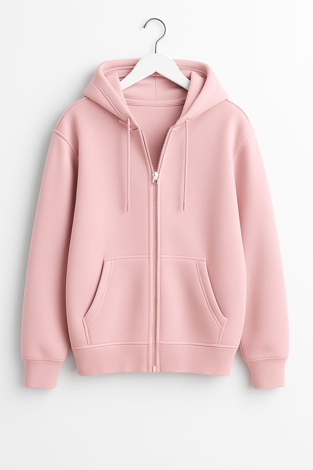 basic Zipper Hoodie