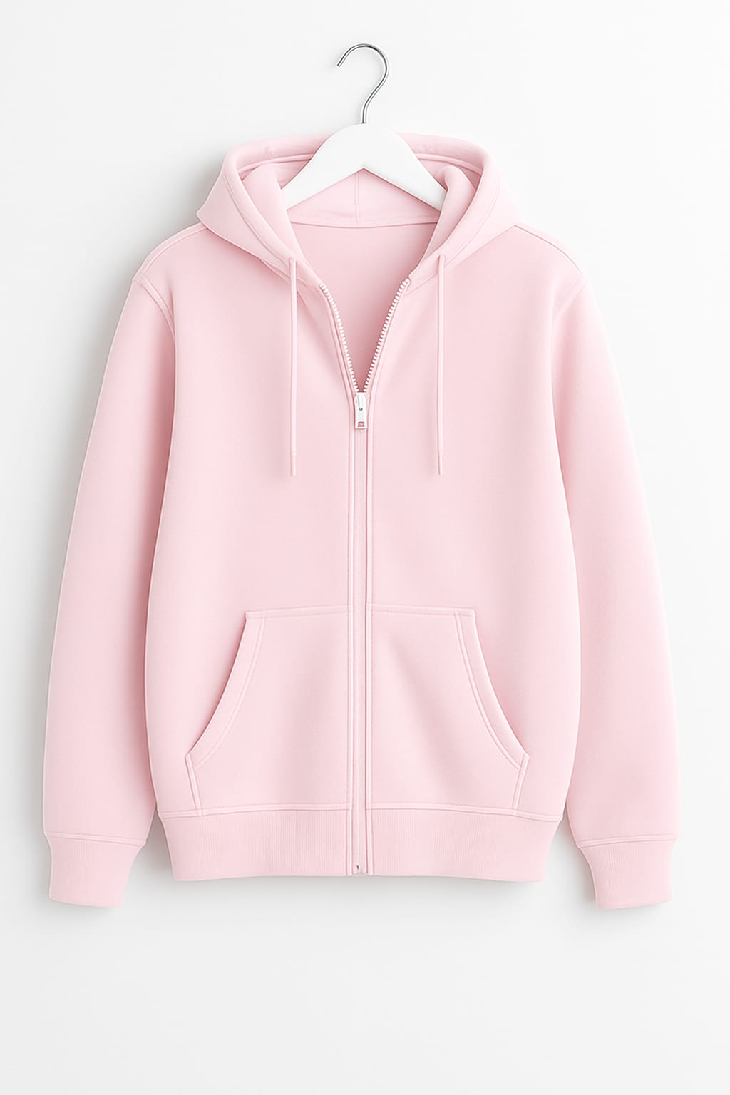 basic Zipper Hoodie