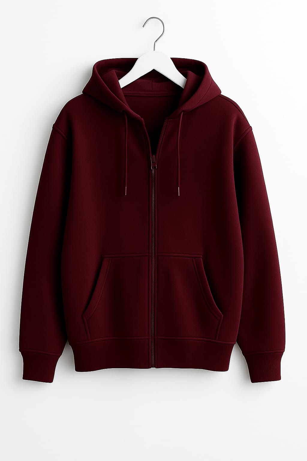 basic Zipper Hoodie