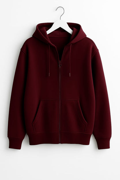 basic Zipper Hoodie