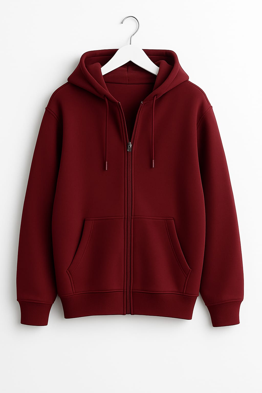 basic Zipper Hoodie