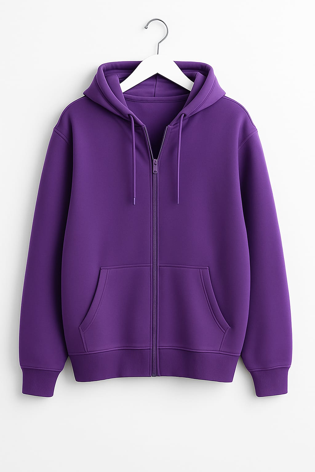 basic Zipper Hoodie