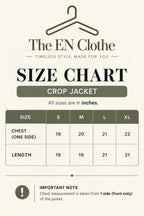 Crop Denim Jacket with Greenish Blue Shaded Wide-Leg Jeans