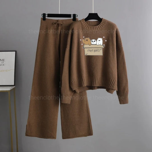 Sweatshirt with Flapper Trouser