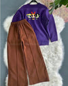 Sweatshirt with Flapper Trouser