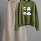 Sweatshirt with Flapper Trouser