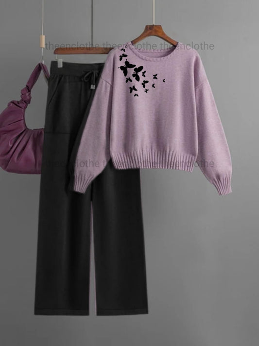 Sweatshirt with Flapper Trouser