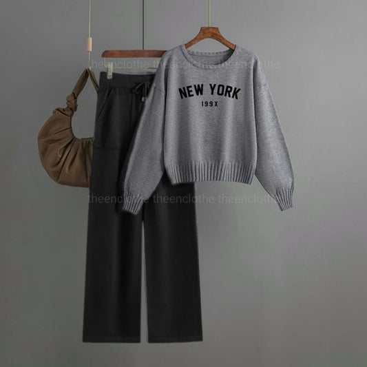 Sweatshirt with Flapper Trouser