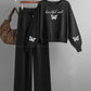 Sweatshirt with Flapper Trouser