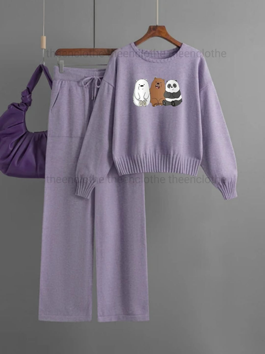 Lilac Tracksuit 3 bears