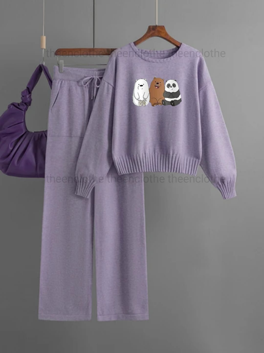 Lilac Tracksuit 3 bears