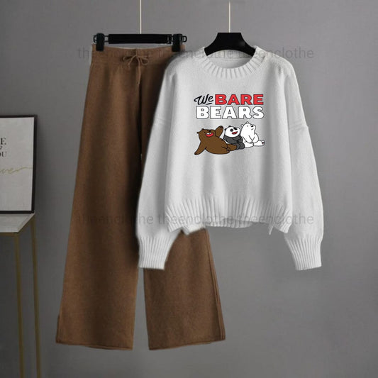 Sweatshirt with Flapper Trouser