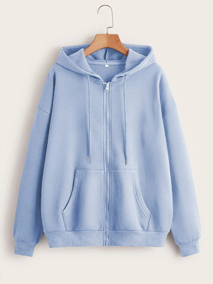 Skyblue Zipper