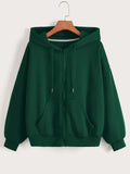 Bottle Green Zipper